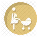 Mutter Kinderwagen Mutter Mama Icon