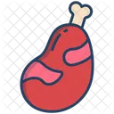 Mutton Meat Meal Icon