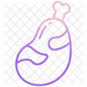 Mutton Meat Meal Icon