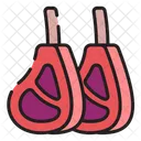 Mutton Rib Lamb Symbol
