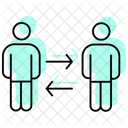 Mutual Cooperation Color Shadow Thinline Icon アイコン