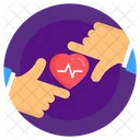 Heart Care Heart Day Mutual Heart Icon