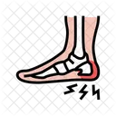 Dolor En El Talon Dolor En El Pie Talon Icono