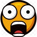 Shock Emoji Cara Icon