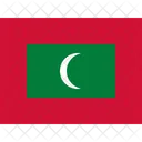 Mv Maldives Flags Iso Icon