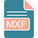 Mxf Arquivo Formato Ícone