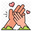 My Dad Best Dad Father Hand Icon