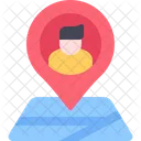 My Location Pin Location Icon