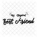 My Magical Best Friend Friendship Besties Icon
