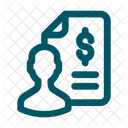 My Salary Details Salary Slip Slip Icon