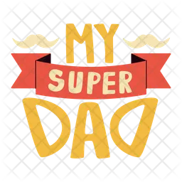 My super dad  Icon