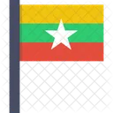 Myanmar Burma Burmese Icon
