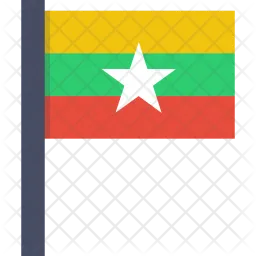 Myanmar Flag Icon