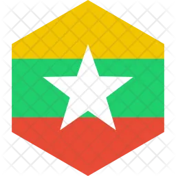 Myanmar Flag Icon