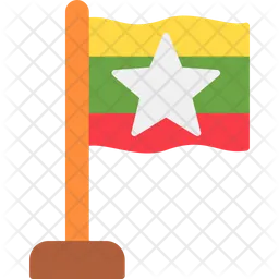 Myanmar Flag Icon