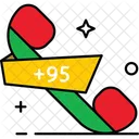 Myanmar Country Code Phone Code Icon