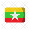 Myanmar flag  Icon