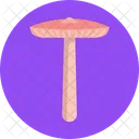 Mushrooms Mycena Rosea Icon