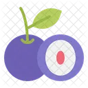 Myrtille Fruit Baie Icône