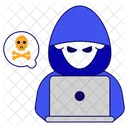 Mysterious Hacker Spy Icon