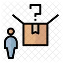 Mystery Box Black Box Marketing Theory Icon