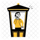 Mystery Call Booth Telephone Icon