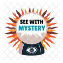 Mystic Eye Scary Mysterious Icon