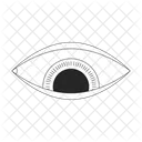 Mystic Eye Downward Seeing Eye Icon