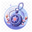 Mystical Locket Pendant Charm Icon