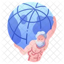 Mythologie Globus Mythologie Atlas Symbol