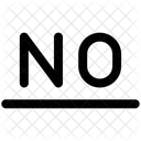 Non Nier Rejeter Icône