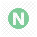 N Alphabet Lettre Icon