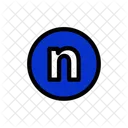 N Alphabet Lettre Icon