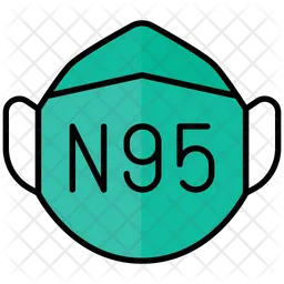 N 95 Mask  Icon