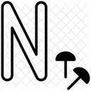 N Buchstabe  Symbol