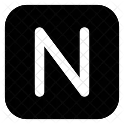 N Letter  Icon