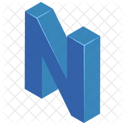 N Letter  Icon
