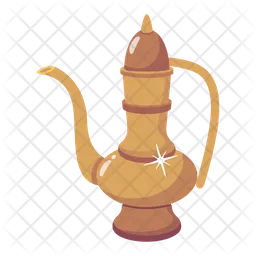 N Rabic Teapot  Icon