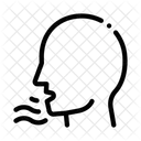 Keuchender Mensch  Symbol