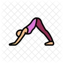 Nach Unten Gerichteter Hund Symbol