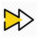 Nach vorne  Symbol