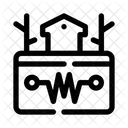 Nachbeben Erdbeben Seismische Aktivitat Symbol