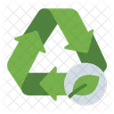 Nachhaltig Recyceln Produkt Symbol