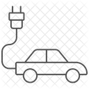 Nachhaltige Mobilitat Thinline Symbol Symbol