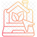Nachhaltiges Design Bauen Projekt Icon