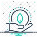 Nachhaltigkeit Blatt Grun Symbol