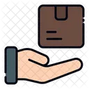 Nachnahme Lieferung Zahlung Symbol