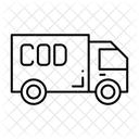 Nachnahme Lieferung Zahlung Symbol