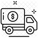 Nachnahme Nachnahmezahlung LKW Symbol