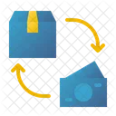 Logistik Lieferung Versand Symbol